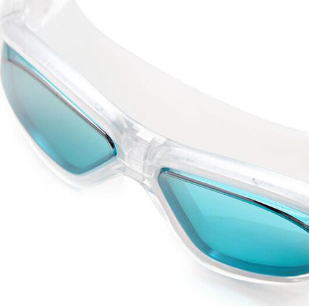 Okularki pływackie/półmaska Nils aqua nqg280maf biały junior