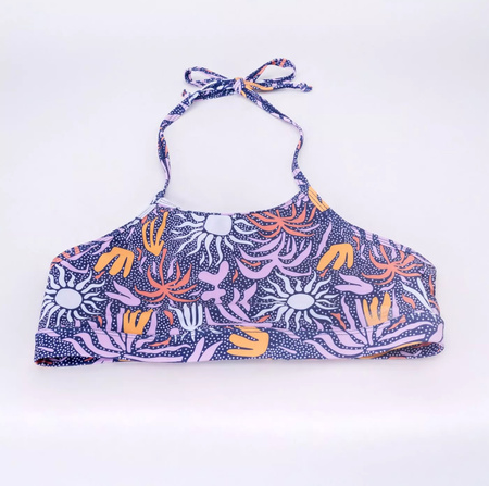 Dziecięca góra stroju kąpielowego Aquawave ANANA TOP JR rozmiar 164