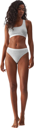 Majtki damskie stringi 4F F026 szare 4FWMM00UPTSF026 27
