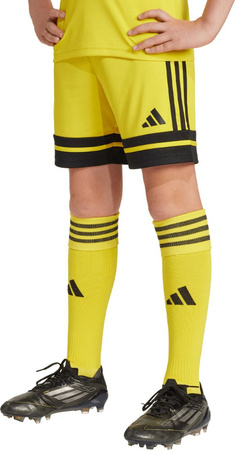 Spodenki dla dzieci adidas Squadra 25 żółte JJ2421