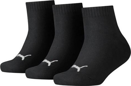 Skarpety Puma Kids Quarter 3P czarne 907375 02/1940110012