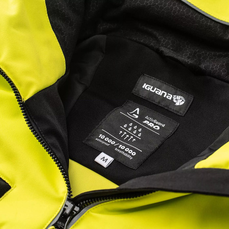 Męska kurtka narciarska ocieplana membrana 10000mmm Iguana Amblo rozmiar XXL