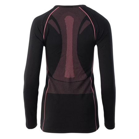 Bielizna termoaktywna damska bluza Brugi 2RC3 czarna rozmiar L/XL