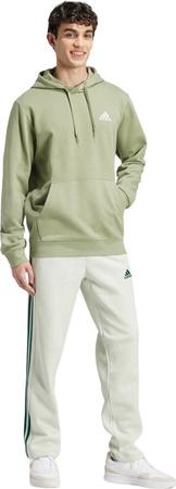 Bluza męska adidas Essentials Fleece Hoodie zielona JJ4662