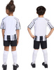 Zestaw dzięciecy komplet sportowy koszulka spodenki adidas Juventus 25/26 Home biało-czarny JN5220
