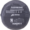 Śpiwór turystyczny kempingowy Martes Ourens II wymiary 220 x 75 cm