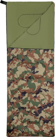 Śpiwór turystyczny kołdra 190x75 cm Nils camp NC2002 moro