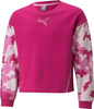 Bluza dla dzieci Puma Alpha Crew TR różowa 846941 14