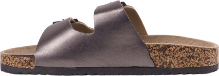 Klapki damskie Lee Cooper srebrne LCW-22-35-1153LA