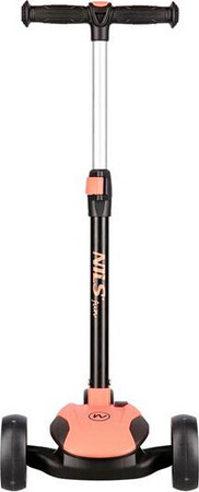 Hulajnoga dziecięca Nils fun hlb122 led pink