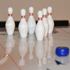 Gra towarzyska stołowa bowling Sunflex FunSport 120x28cm 80410