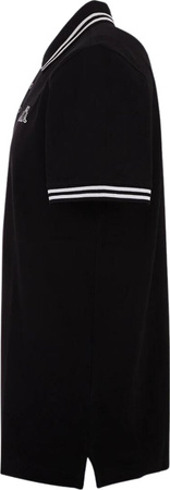 Koszulka męska polo Kappa Aleot czarna 709361 19-4006