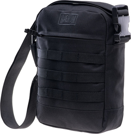 Saszetka torebka nerka biodrowa na ramię Magnum Larus czarna