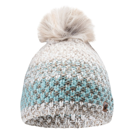 Czapka zimowa damska Hi-tec Lady Cora szaro-niebieska