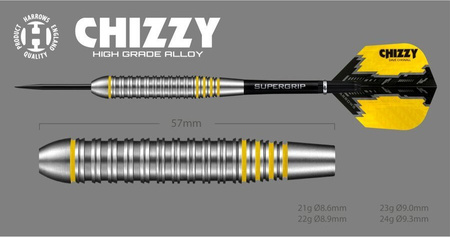 Rzutki Harrows Chizzy Brass Steeltip