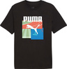 Koszulka męska Puma Graphics Summer Sports Tee II czarna 627909 01