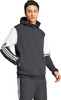 Bluza męska adidas Squadra 25 Sweat Hoody czarno-biała JE2776