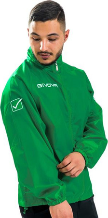 Kurtka Givova Rain Basico zielona RJ001 0013