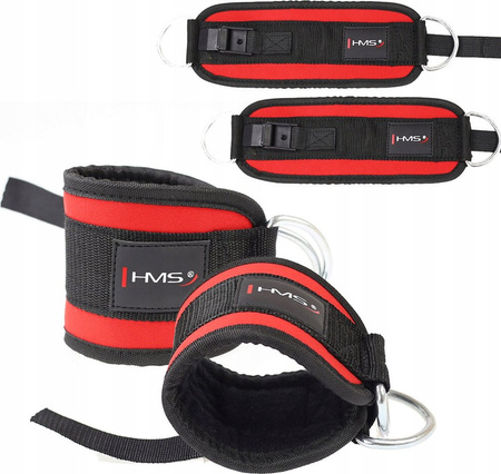 Opaski treningowe na kostkę (2szt) HMS OPX01 Ankle Strap