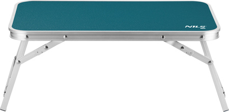 Stolik turystyczny składany niski Nils Camp NC3403 niebieski 50x30x20cm