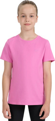 Koszulka dla dziewczynki 4F F2397 różowa 4FJWAW25TTSHF2397 54S