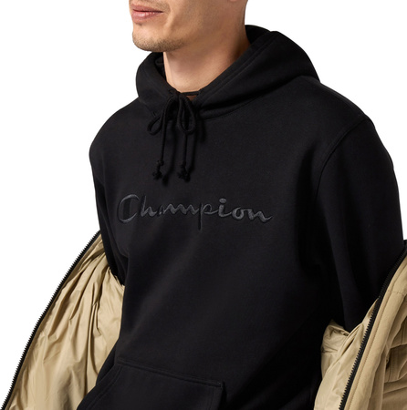Bluza męska Champion Hooded Sweatshirt czarna 220271 KK001