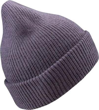 Czapka zimowa unisex z wiskozy Fitanu Utale fioletowa