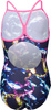 Dziecięcy Strój Kąpielowy Girl's Arena Soap Bubbles Swimsuit Light  dress blues rozmiar 6-7