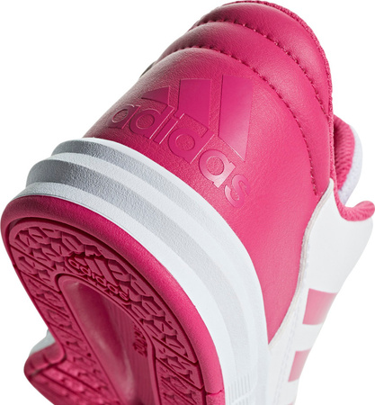 Buty dziecięce adidas AltaSport K biało różowe D96870