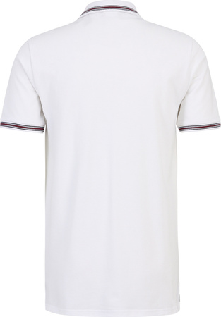 Koszulka męska polo Fila Lubbeek biała FAM0898 10001
