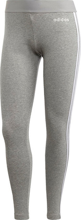 Legginsy damskie adidas Essentials 3 Stripes Tight jasnoszare FQ4123