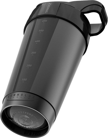 Bidon shaker NO10 600 ml czarny