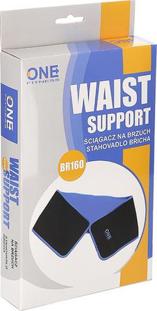 Pas wyszczuplający neoprenowy ściągacz na brzuch One Fitness BR160 100x19cm