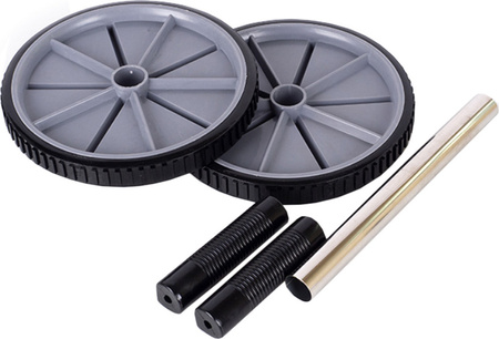 Kółko wałek podwójny do ćwiczeń treningu Profit DK 3216N