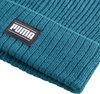 Czapka Puma Ribbed Classic Cuff Beanie turkusowa 024038 11