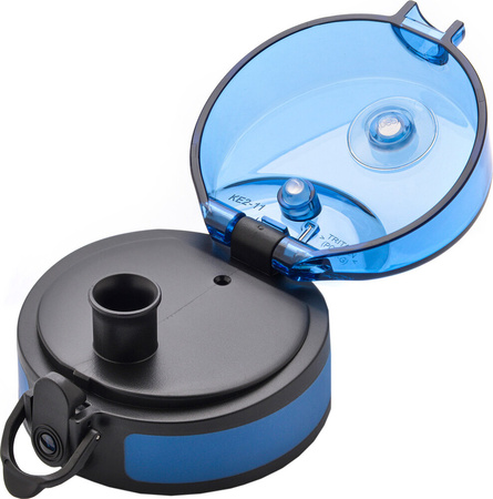 Bidon Meteor 1000 ml niebiesko-błękitny 10105