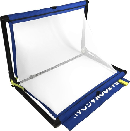 Bramka do piłki nożnej Bazooka 120x75 niebieska 03264