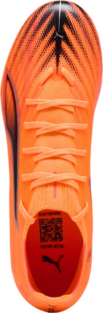 Buty piłkarskie Puma Ultra 6 Match FG/AG Heat Fire pomarańczowe 108514 03
