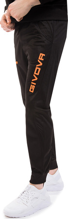 Dres Givova Tuta Visa Fluo czarno-pomarańczowy TR018F 1028