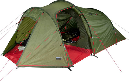 Namiot High Peak Goshawk 4 zielono-czerwony 10307