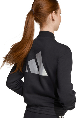 Dres dla dzieci adidas Junior Girls Glam Tracksuit czarny JL7474