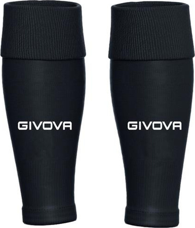 Rękawy piłkarskie Givova Calza Tubolare czarne C063-0010