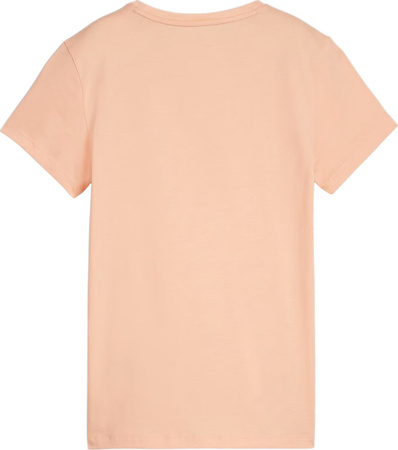 Koszulka damska Puma ESS Logo Tee brzoskwiniowa 586775 46