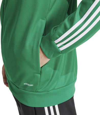 Bluza męska adidas Squadra 25 Hoody zielono-biała JP3164