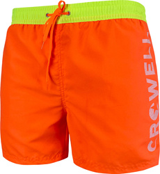 Szorty spodenki kąpielowe Crowell Fluo kol. 1 pomarańczowe neon