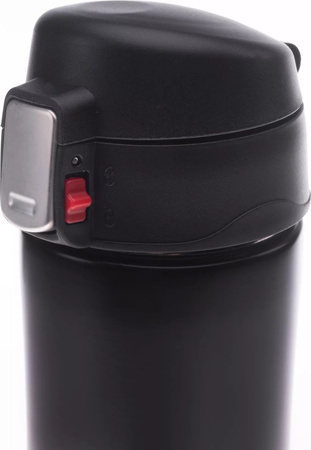 Kubek terminczny turystyczny Martes Kafa czarny 420 ml