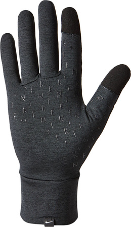Rękawiczki damskie do biegania Nike Dri-Fit Fleece szare N1002577082