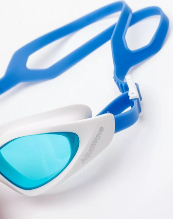 Okularki pływackie Aquawave Helm niebiesko-białe