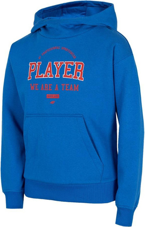 Bluza dla chłopca 4F niebieska HJZ22 JBLM006 36S