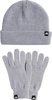 Komplet adidas czapka rękawiczki szary KB7340